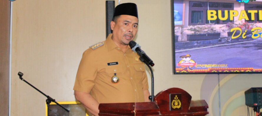 BUPATI OKU SELATAN HADIRI APEL LAUNCHING PAMAPTA POLRES OKU SELATAN