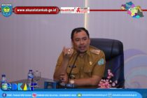BUPATI ABUSAMA TERIMA DENGAN HANGAT TIM BPK RI PERWAKILAN SUMSEL DI KABUPATEN OKU SELATAN.