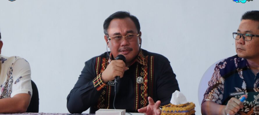 DINAS KOPERASI DAN UKM OKU SELATAN GELAR RAPAT KOORDINASI DAN PENDAMPINGAN PENILAIAN HAM BAGI PELAKU USAHA