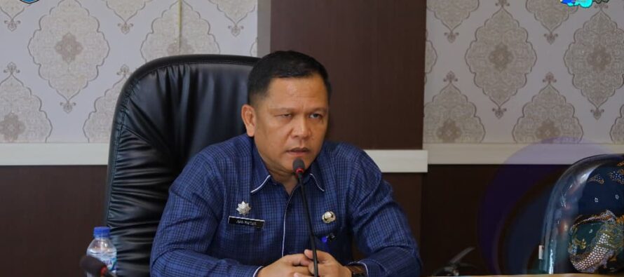 ASISTEN I BIDANG PEMERINTAHAN DAN KESRA PIMPIN RAKOR BERSAMA BAZNAS OKU SELATAN