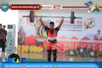 CABOR ANGKAT BESI OKU SELATAN SUMBANG 3 EMAS, 6 PERAK, DAN 1 PERUNGGU DI PORPROV XV SUMSEL