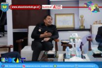 BUPATI OKU SELATAN TERIMA AUDIENSI KEPALA DESA SINAR MULYO TERKAIT TAPAL BATAS TANAH DENGAN OMIBA