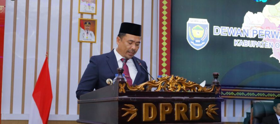 BUPATI OKU SELATAN HADIRI RAPAT PARIPURNA DPRD OKU SELATAN.