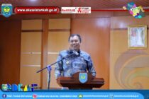 BUPATI OKU SELATAN BERSAMA WAKIL BUPATI HADIRI PELANTIKAN KEPENGURUSAN DEKRANASDA KABUPATEN OKU SELATAN PERIODE 2025-2030.