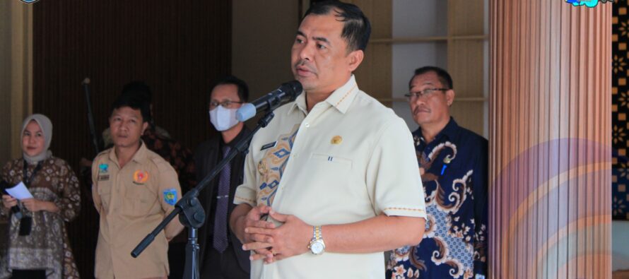 BUPATI ABUSAMA, SH., LEPAS KEBERANGKATAN ATLET ARUNG JERAM OKU SELATAN YANG AKAN MEWAKILI INDONESIA DI KEJUARAAN DUNIA