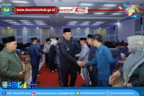 BUPATI OKU SELATAN HADIRI RAPAT PARIPURNA DPRD PENYAMPAIAN PENDAPAT AKHIR FRAKSI DAN PENANDATANGANAN PERSETUJUAN RAPERDA APBD 2026
