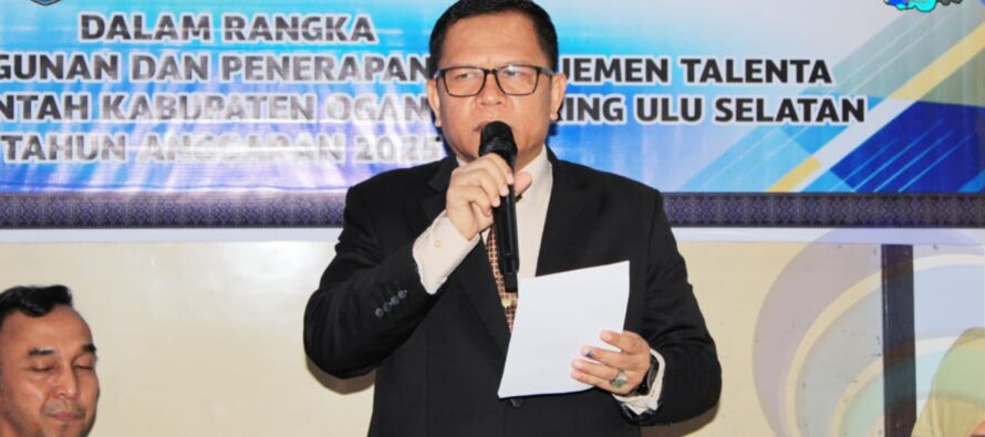 ASISTEN I BUKA PELAKSANAAN PROGRAM PROFILING ASN DI LINGKUNGAN PEMERINTAH KABUPATEN OKU SELATAN TAHUN 2025