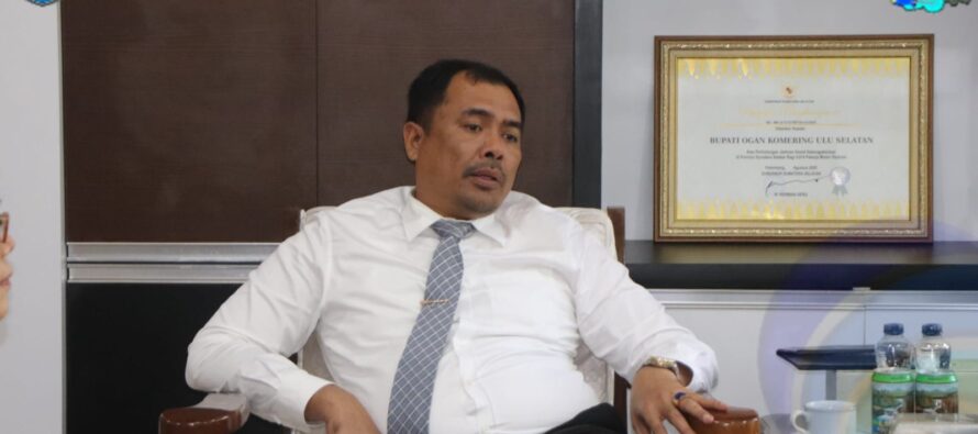 BUPATI OKU SELATAN TERIMA AUDIENSI PENGURUS BKAG BAHAS PENGUATAN KERUKUNAN UMAT BERAGAMA