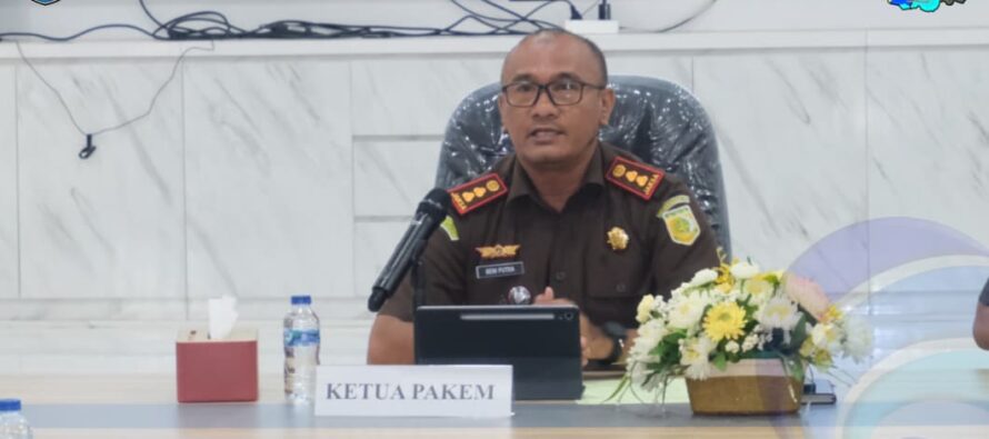 RAPAT KOORDINASI PAKEM 2025, PEMKAB OKU SELATAN PERKUAT PENGAWASAN ALIRAN KEPERCAYAAN