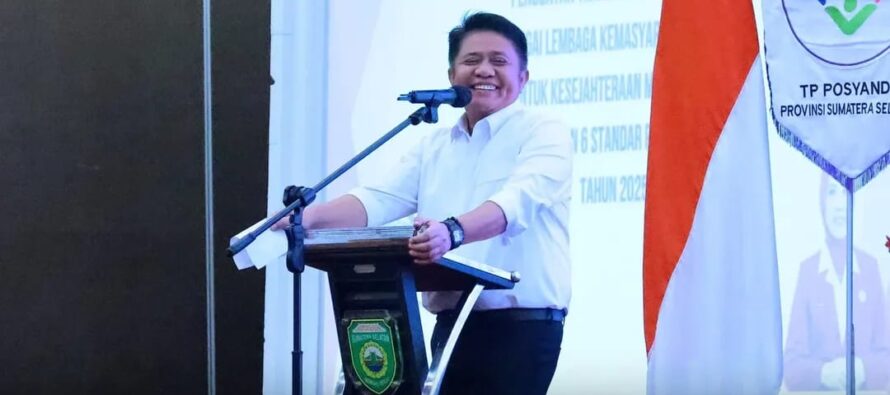 PENGUATAN LAYANAN DASAR MASYARAKAT, KETUA TIM PEMBINA POSYANDU OKU SELATAN HADIRI RAKORDA POSYANDU SUMSEL 2025