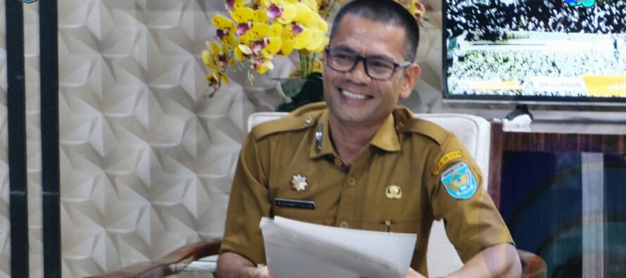 SEKRETARIS DAERAH OKU SELATAN TERIMA DENGAN HANGAT EXIT MEETING BPK RI BERSAMA JAJARAN.