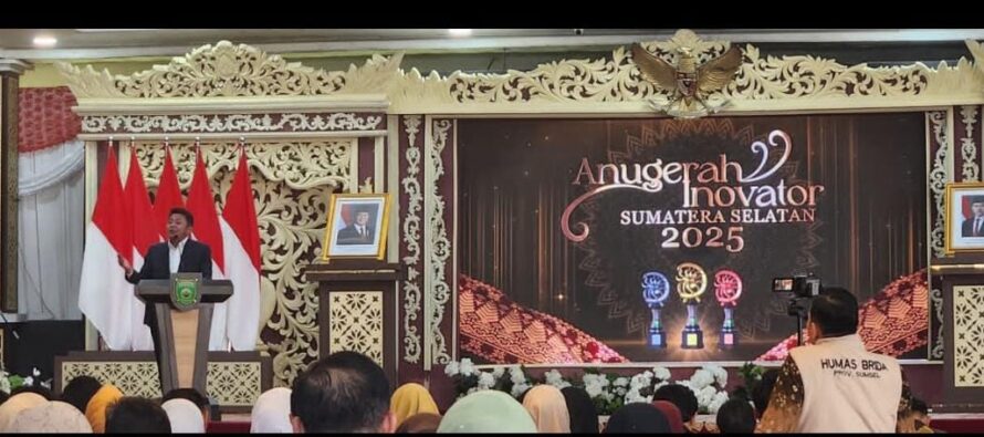 MEWAKILI BUPATI OKU SELATAN, ASISTEN II HADIRI PENGANUGRAHAAN INOVATOR SUMSEL TAHUN 2025.