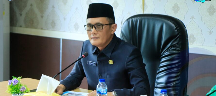 ASISTEN II SETDA OKU SELATAN PIMPIN RAPAT PERSIAPAN PENILAIAN ADIPURA TAHAP II