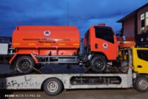 ARMADA KEBENCANAAN OKU SELATAN BERTAMBAH: HIBAH MOBIL TANGKI AIR DAN 2 MOBIL DAMKAR BARU