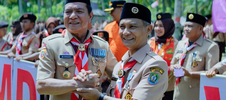 WAKIL BUPATI OKU SELATAN HADIRI OPENING CEREMONY JAMDA VII PRAMUKA BENGKULU TAHUN 2025