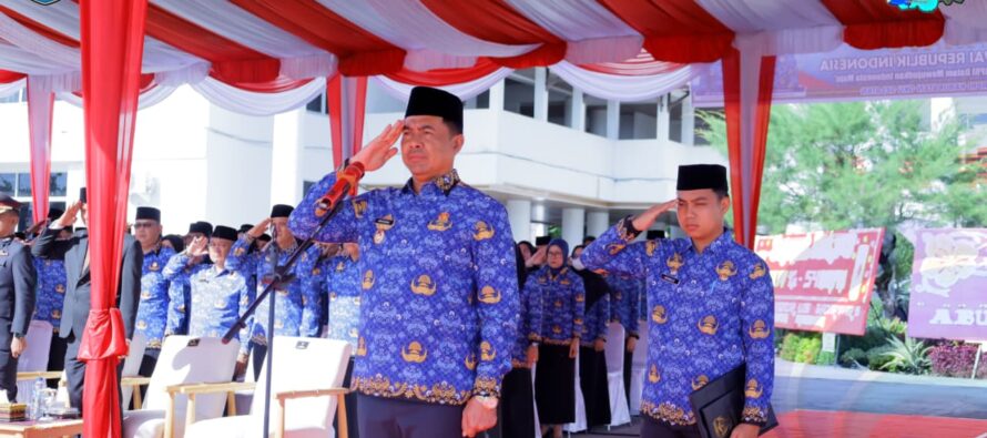 KORPRI KABUPATEN OKU SELATAN GELAR UPACARA PERINGATAN HUT KORPRI KE -54 TAHUN 2025.