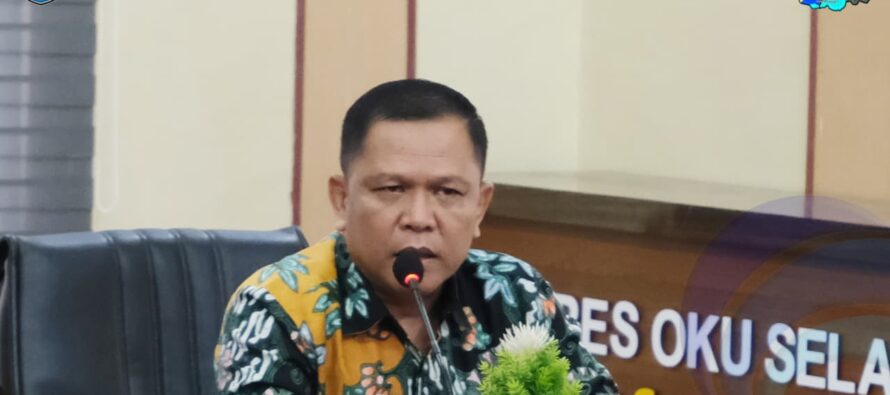 PEMERINTAH OKU SELATAN HADIRI RAKOR LINTAS SEKTORAL OPERASI LILIN MUSI 2025 UNTUK PENGAMANAN NATAL DAN TAHUN BARU