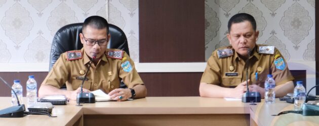 SEKDA OKU SELATAN PIMPIN RAPAT KERJA AWAL TAHUN 2026, TEKANKAN EVALUASI DAN PENINGKATAN KEDISIPLINAN