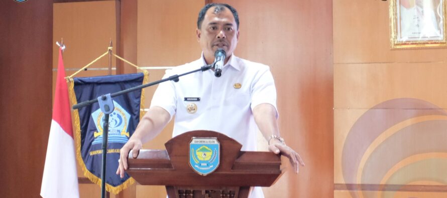 REGENT ABUSAMA ATTENDS THE APPOINTMENT OF THE MANAGER OF DPC IPEKB OKU SOUTH DURING THE DEVOTIONAL TIME 2026-2030