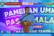 REGENT ABUSAMA OFFICIATES THE NIGHT MARKET AND EXHIBITION OF UMKM 22ND ANNIVERSARY OF OKU SOUTH, THOUSANDS OF CITIZENS PADATI TERMINAL MUARADUA