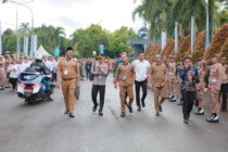 PERKUAT SINERGI PUSAT DAN DAERAH, BUPATI DAN WAKIL BUPATI OKU SELATAN HADIRI RAKORNAS 2026 MENUJU INDONESIA EMAS 2045
