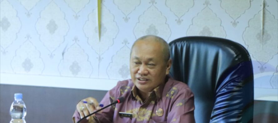 ASISTEN ADMINISTRASI UMUM PIMPIN RAPAT EVALUASI PROGRAM JKN TAHUN 2026 DI OKU SELATAN