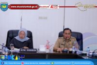 KETUA DEKRANASDA OKU SELATAN PIMPIN RAPAT KOORDINASI PENGURUS TAHUN 2026.