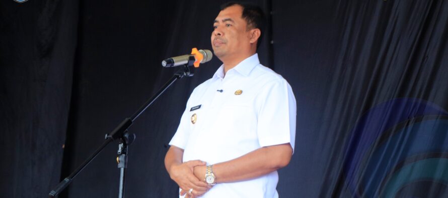 BUPATI ABUSAMA LAUNCHING DAPUR MAKAN BERGIZI GRATIS SPPG VERA JAYA DI RUNJUNG AGUNG