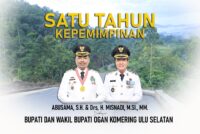 SATU TAHUN ABUSAMA-MISNADI, KOMITMEN WUJUDKAN PEMERATAAN PEMBANGUNAN INFRASTRUKTUR BERKELANJUTAN