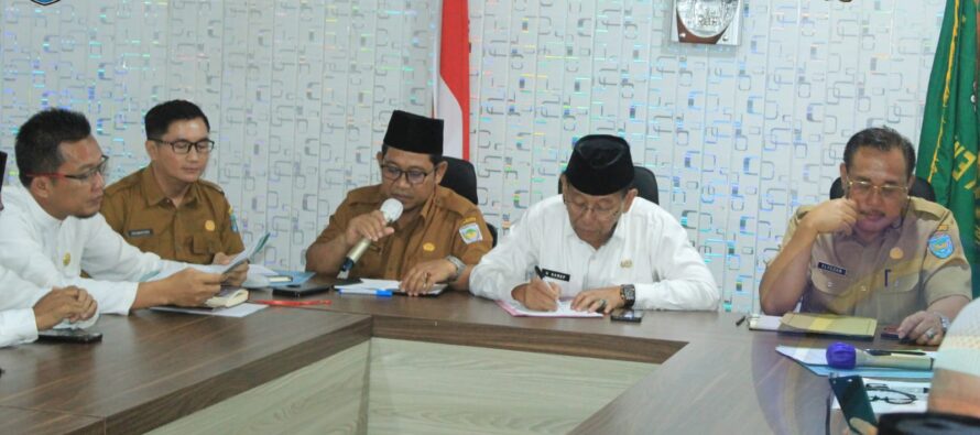 HASIL RAPAT BERSAMA KEMENAG OKU SELATAN, ZAKAT FITRAH 1447 H DITETAPKAN RP40 RIBU PER JIWA