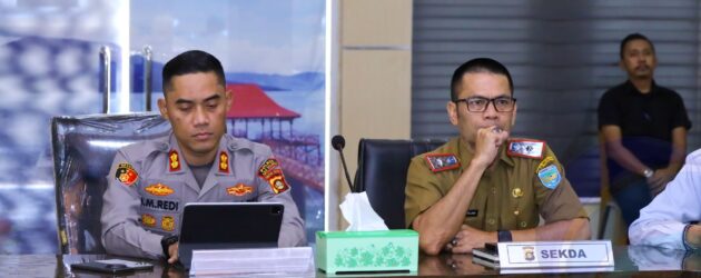 SINERGI PENGAMANAN IDUL FITRI 1447 H, SEKDA OKU SELATAN IKUTI RAKOR OPERASI KETUPAT 2026