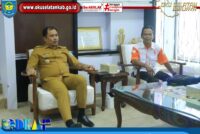 BUPATI OKU SELATAN TERIMA AUDIENSI ORARI LOKAL OKU SELATAN, PERKUAT SINERGI DALAM BIDANG KOMUNIKASI.