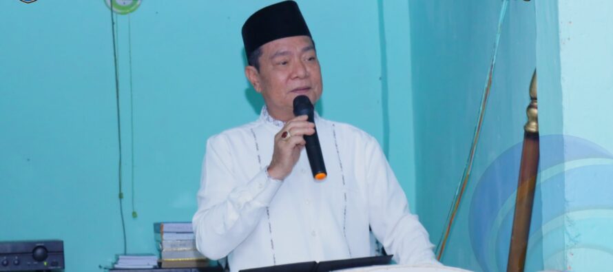 BUPATI OKU SELATAN ABUSAMA, S.H. PIMPIN SAFARI RAMADHAN 1447 H DI MASJID NURUL AMAL DESA ULAK AGUNG ILIR