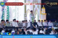 RIBUAN MASYARAKAT OKU SELATAN HADIRI TABLIGH AKBAR BERSAMA USTADZ PROF. H. ABDUL SOMAD, LC., D.E.S.A., PH.D.