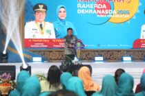 KETUA TP PKK OKU SELATAN HADIRI PERINGATAN HKG PKK KE-54, PERKUAT SINERGI PKK DAN DEKRANASDA DI SUMATERA SELATAN