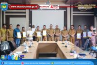 PEMKAB OKU SELATAN DUKUNG PROGRAM NASIONAL, SEKDA PIMPIN PENANDATANGANAN PERJANJIAN PINJAM PAKAI LAHAN KOPERASI MERAH PUTIH