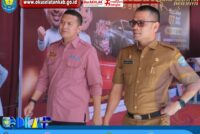 SEKRETARIS DAERAH OKU SELATAN UNDI PEMENANG HADIAH UTAMA TABUNGAN PESIRAH BANK SUMSEL BABEL CABANG MUARADUA