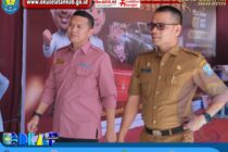 SEKRETARIS DAERAH OKU SELATAN UNDI PEMENANG HADIAH UTAMA TABUNGAN PESIRAH BANK SUMSEL BABEL CABANG MUARADUA