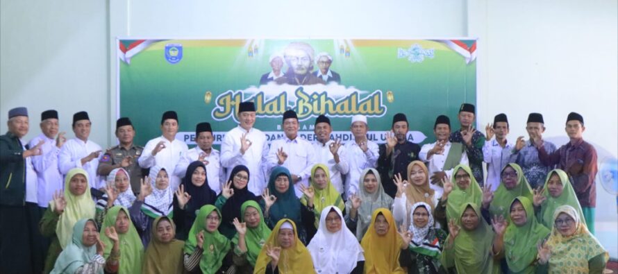 WABUP OKU SELATAN HADIRI SILATURAHMI HALAL BIHALAL MWC NU SE-OKU SELATAN DI BUAY RAWAN