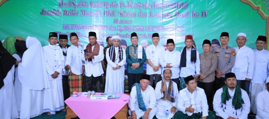 WAKIL BUPATI OKU SELATAN HADIRI PENGAJIAN AKBAR DZIKIR MANAQIB DAN HAUL SYAIKH ABDUL QODIR ALJAILANIY