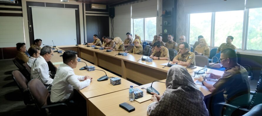 SEKDA OKU SELATAN TERIMA KUNJUNGAN TIM BPKP SUMSEL UNTUK EVALUASI PERENCANAAN DAN PENGANGGARAN 2026