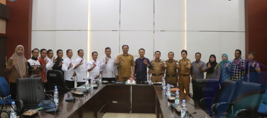 BUPATI OKU SELATAN TERIMA AUDIENSI KORMI, BAHAS PENGUATAN OLAHRAGA MASYARAKAT