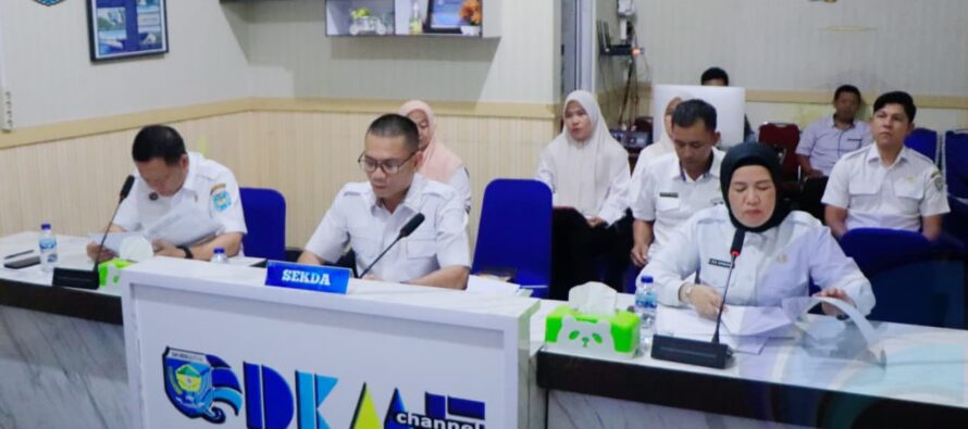 SEKDA OKU SELATAN IKUTI RAPAT PEMBAHASAN PENGUMUMAN SELEKSI TERBUKA JPT PRATAMA 2026