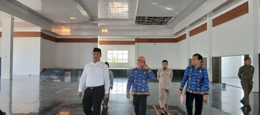 BUPATI OKU SELATAN TEGASKAN PERBAIKAN GSG ISLAMIC CENTER DEMI PELAYANAN MASYARAKAT.