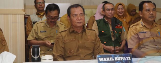 WAKIL BUPATI IKUTI GERAKAN BERSAMA PERBAIKAN RUMAH TIDAK LAYAK HUNI (GEBRAK RUTILAHU) TAHUN 2026 SE-PROVINSI SUMATERA SELATAN SECARA DARING