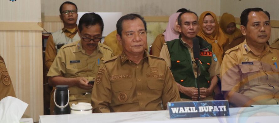 WAKIL BUPATI IKUTI GERAKAN BERSAMA PERBAIKAN RUMAH TIDAK LAYAK HUNI (GEBRAK RUTILAHU) TAHUN 2026 SE-PROVINSI SUMATERA SELATAN SECARA DARING
