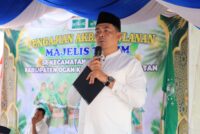 BUPATI OKU SELATAN HADIRI PENGAJIAN RUTIN BULANAN DI KECAMATAN BUAY PEMACA DAN BUANA PEMACA