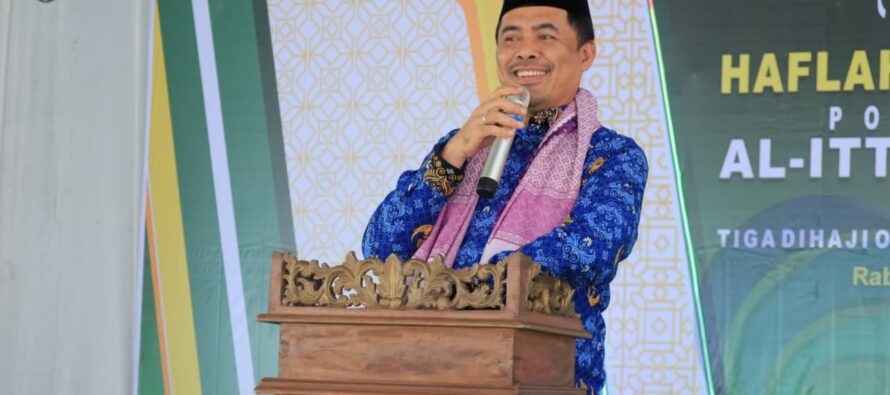 BUPATI OKU SELATAN HADIRI HAFLAH AKHIR SANAH DAN WISUDA KE-4 SANTRI PONPES AL-ITTIFAQIAH KAMPUS KURIPAN