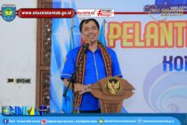 BUPATI ABUSAMA HADIRI PELANTIKAN DPD KNPI OKU SELATAN PERIODE 2026–2029