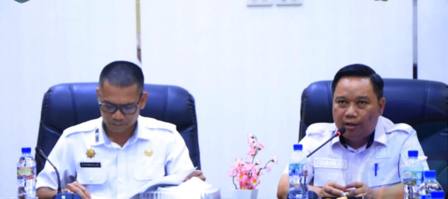 SEKDA OKU SELATAN PIMPIN RAKOR DAN EVALUASI REALISASI PENERIMAAN PAJAK DAN RETRIBUSI DAERAH TAHUN 2026